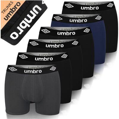 Bokserki Męskie Umbro BM568 6 Sztuk Rozmiar XXL Bokserki Męskie Umbro BM568 6 Sztuk Rozmiar XXL