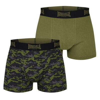 Bokserki TRUNKS Lonsdale Khaki w pudełku, Rozmiar L Bokserki TRUNKS Lonsdale Khaki w pudełku, Rozmiar L