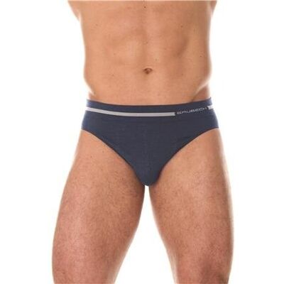 Brubeck, Slipy męskie, Comfort Wool, granatoweo-szare, rozmiar M Brubeck, Slipy męskie, Comfort Wool, granatoweo-szare, rozmiar M