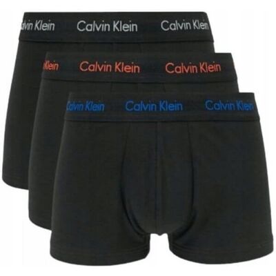 Inny producent CALVIN KLEIN CZARNE BAWEŁNIANE BOKSERKI Z LOGO NA PASIE 3PAK S 6FA Inny producent CALVIN KLEIN CZARNE BAWEŁNIANE BOKSERKI Z LOGO NA PASIE 3PAK S 6FA