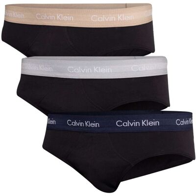 Calvin Klein Majtki Męskie Hip Brief 3pk Czarne 0000u2661g 6ed S Calvin Klein Majtki Męskie Hip Brief 3pk Czarne 0000u2661g 6ed S