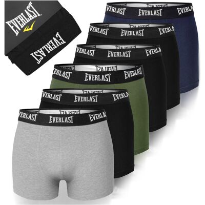 Everlast Bokserki Męskie Bawełniane BM404 6 Sztuk Rozmiar XXL Everlast Bokserki Męskie Bawełniane BM404 6 Sztuk Rozmiar XXL