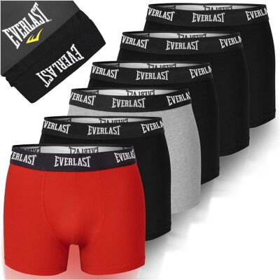 Everlast Bokserki Męskie Bawełniane BM405 6 Sztuk Rozmiar XL Everlast Bokserki Męskie Bawełniane BM405 6 Sztuk Rozmiar XL