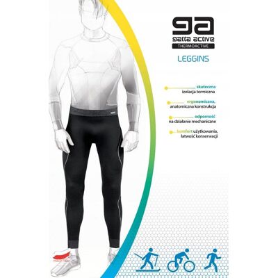 GATTA kalesony termoaktywne LEGGINS MEN FUGO/BLANC roz. XXL GATTA kalesony termoaktywne LEGGINS MEN FUGO/BLANC roz. XXL