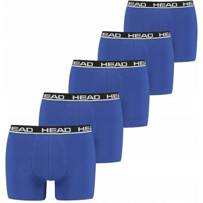 Head Bokserki Męskie Basic Boxer 5p Ecom Niebieskie R.M Head Bokserki Męskie Basic Boxer 5p Ecom Niebieskie R.M