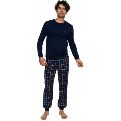 HENDERSON Piżama Męska Długi Rękaw 40049_59 XXL HENDERSON Piżama Męska Długi Rękaw 40049_59 XXL