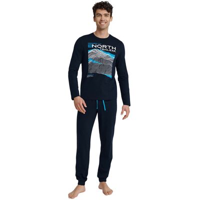 HENDERSON Piżama Męska Długi Rękaw 40953_59X XL HENDERSON Piżama Męska Długi Rękaw 40953_59X XL