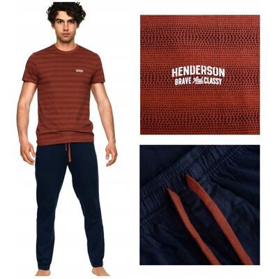 HENDERSON Piżama Męska Krótki Rękaw 40048X33 Rozmiar XXL HENDERSON Piżama Męska Krótki Rękaw 40048X33 Rozmiar XXL