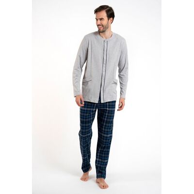 Italian Fashion Jakub piżama męska długi rękaw, długie spodnie-xxl Italian Fashion Jakub piżama męska długi rękaw, długie spodnie-xxl