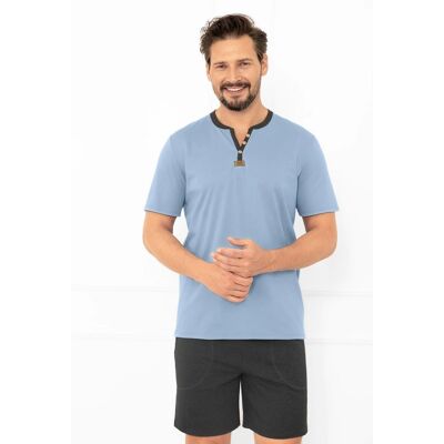 Italian Fashion Juliusz piżama męska krótki rękaw, krótkie spodnie XXL Italian Fashion Juliusz piżama męska krótki rękaw, krótkie spodnie XXL