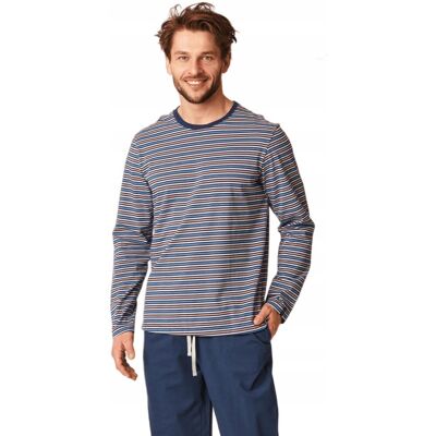 KEY PIŻAMA MĘSKA MNS 384 B22 XXL GRANATOWY KEY PIŻAMA MĘSKA MNS 384 B22 XXL GRANATOWY
