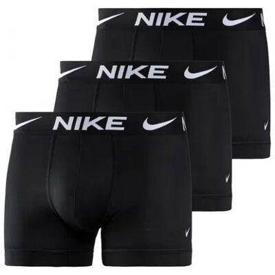 Nike BOKSERKI MĘSKIE MAJTKI BOXER 3P CZARNE r.M Nike BOKSERKI MĘSKIE MAJTKI BOXER 3P CZARNE r.M