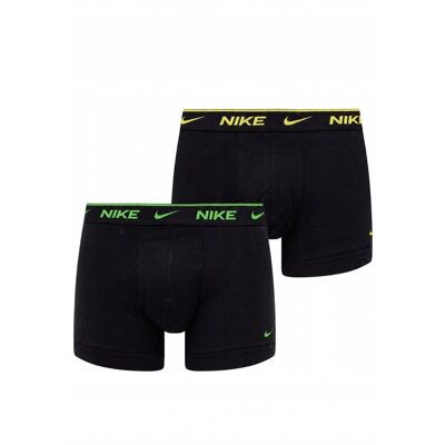 Nike Bokserki Męskie Majtki Essential Cotton Stretch Trunk 2p Czarne R.Xl Nike Bokserki Męskie Majtki Essential Cotton Stretch Trunk 2p Czarne R.Xl