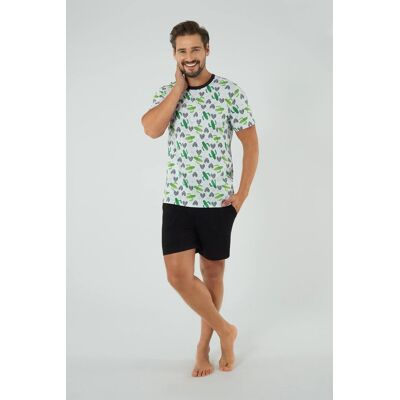 Italian Fashion Picos piżama męska krótki rękaw, krótkie spodnie XXL Italian Fashion Picos piżama męska krótki rękaw, krótkie spodnie XXL