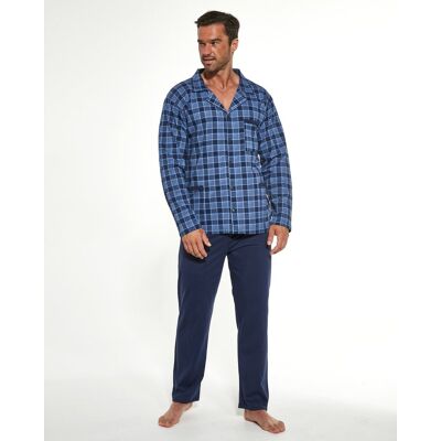 Cornette Piżama Męska 114/48 Dr Piżama Męska 114/48 Dr M Jeans/czerwony Cornette Piżama Męska 114/48 Dr Piżama Męska 114/48 Dr M Jeans/czerwony