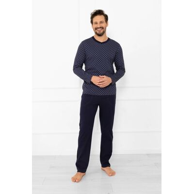 Italian Fashion Piżama męska długi rękaw, długie spodnie Gerard XXL Italian Fashion Piżama męska długi rękaw, długie spodnie Gerard XXL