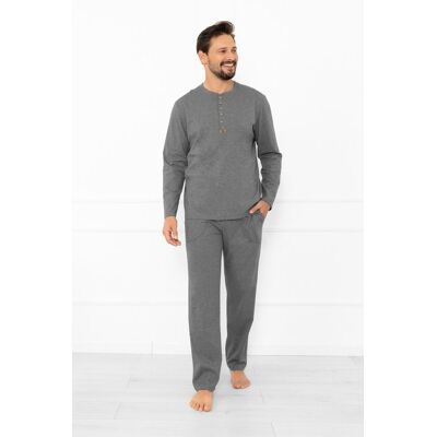 Italian Fashion Piżama Męska Długi Rękaw, Długie Spodnie Gordo Xxl Italian Fashion Piżama Męska Długi Rękaw, Długie Spodnie Gordo Xxl