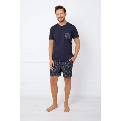 Italian Fashion Piżama męska krótki rękaw, krótkie spodnie Rajmund XXL Italian Fashion Piżama męska krótki rękaw, krótkie spodnie Rajmund XXL