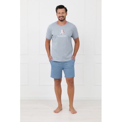 Italian Fashion Piżama męska krótki rękaw, krótkie spodnie Sport XL Italian Fashion Piżama męska krótki rękaw, krótkie spodnie Sport XL