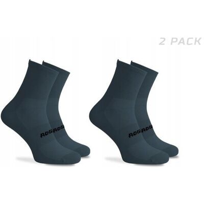 Rogelli Skarpetki Essential Niebieskie 2pack 44-47 Rogelli Skarpetki Essential Niebieskie 2pack 44-47