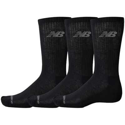 Balance Skarpetki męskie NB LAS51423BK PERFORMANCE BASIC CREW 3 PACK Czarne Balance Skarpetki męskie NB LAS51423BK PERFORMANCE BASIC CREW 3 PACK Czarne