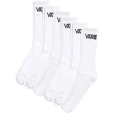Skarpetki Męskie VANS Classic Half Crew White(6 par) VN000QCCWHT1 M Skarpetki Męskie VANS Classic Half Crew White(6 par) VN000QCCWHT1 M