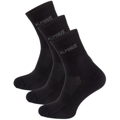 Skarpety Alpinus Zadar Coolmax czarny 3-pack - 39-42 Skarpety Alpinus Zadar Coolmax czarny 3-pack - 39-42