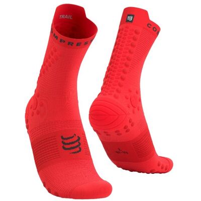 Skarpety Compressport Pro Racing v4.0 Trail - Amortyzacja wstrząsów, Oddychające, Wzmocnione Skarpety Compressport Pro Racing v4.0 Trail - Amortyzacja wstrząsów, Oddychające, Wzmocnione