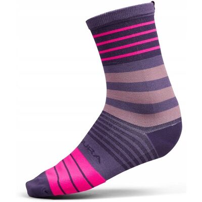 Skarpety Endura Block Sock PUR/PUR - L/XL (43-47 cm) Skarpety Endura Block Sock PUR/PUR - L/XL (43-47 cm)