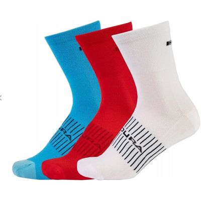 Skarpety Endura Coolmax Race Sock (3 pary) - S/M (37-42) Skarpety Endura Coolmax Race Sock (3 pary) - S/M (37-42)