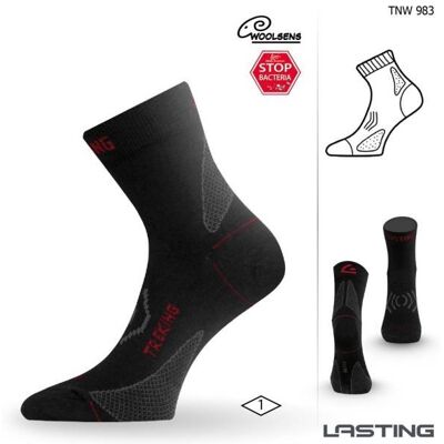 Skarpety Lasting Tnw983 Trekking Merino Wool Black - 46-49 Skarpety Lasting Tnw983 Trekking Merino Wool Black - 46-49