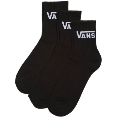 Skarpety męskie Vans Classic Half Crew 3 pary black 42.5-47 EU Skarpety męskie Vans Classic Half Crew 3 pary black 42.5-47 EU