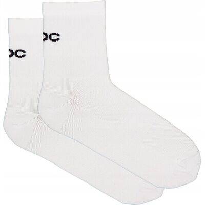 Skarpety POC Cadence Road Short Sock - Hydrogen White - Rozmiar M Skarpety POC Cadence Road Short Sock - Hydrogen White - Rozmiar M