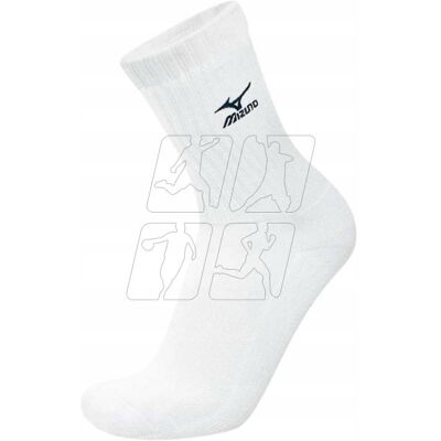 Skarpety siatkarskie Mizuno Volley Socks Medium 67XUU715 71 44-46 Skarpety siatkarskie Mizuno Volley Socks Medium 67XUU715 71 44-46