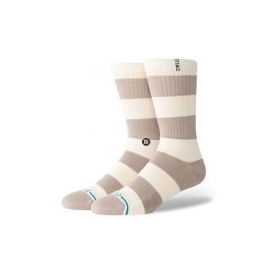 Skarpety Stance Stacked Up Crew string grey L Skarpety Stance Stacked Up Crew string grey L