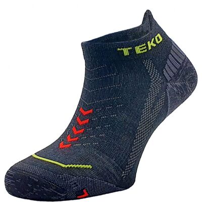Skarpety stopki z merino Teko ecoRUN ultra Low Cut Ultralight Cushion 1.0 Black - XL (46-49) Skarpety stopki z merino Teko ecoRUN ultra Low Cut Ultralight Cushion 1.0 Black - XL (46-49)