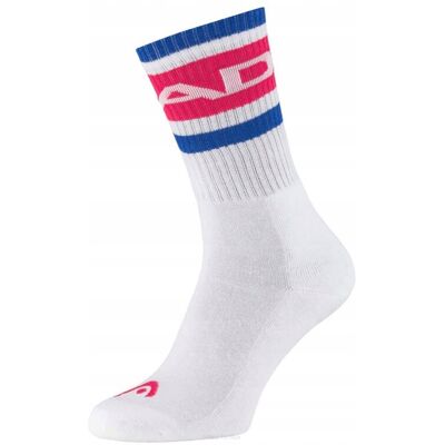 Skarpety tenisowe Head Socks Tennis z dodatkiem różu 35/38 Skarpety tenisowe Head Socks Tennis z dodatkiem różu 35/38