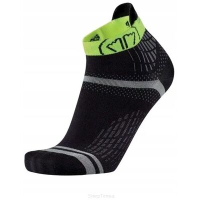 Skarpety tenisowe Sidas Run Feel Socks czarne 35-36 Skarpety tenisowe Sidas Run Feel Socks czarne 35-36