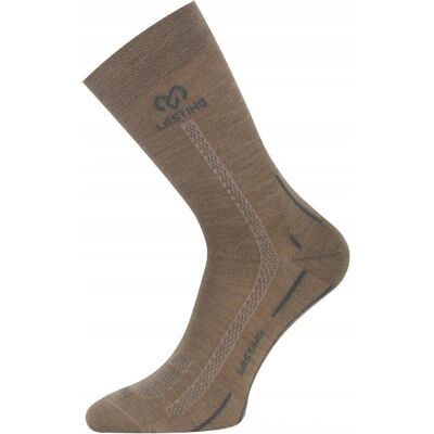 Skarpety Trekkingowe Lasting WLS 70% Merino Wool Brązowy (710) L (42-45) Skarpety Trekkingowe Lasting WLS 70% Merino Wool Brązowy (710) L (42-45)