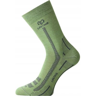 Skarpety Trekkingowe Lasting WLS 70% Merino Wool Zielony (608) L (42-45) Skarpety Trekkingowe Lasting WLS 70% Merino Wool Zielony (608) L (42-45)