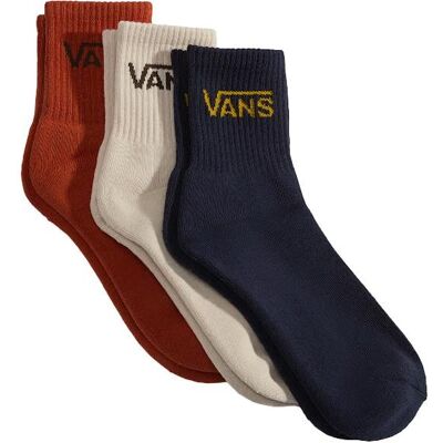 Skarpety Unisex VANS Classic Crew Parisian Night (3 pary) VN000QBWJDU1 M Skarpety Unisex VANS Classic Crew Parisian Night (3 pary) VN000QBWJDU1 M