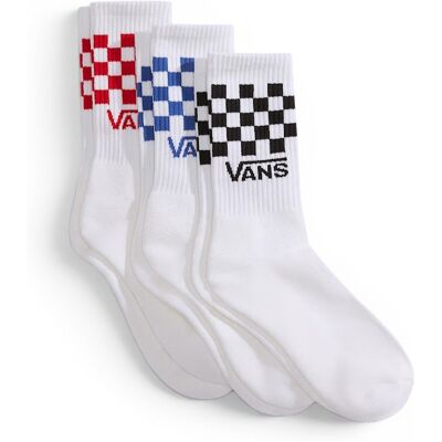 Skarpety Vans Classic Check Crew VN000QBU zestaw 3-pak r.M Skarpety Vans Classic Check Crew VN000QBU zestaw 3-pak r.M