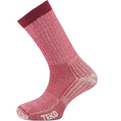 Skarpety z wełny Merino Teko ecoHIKE Light Half Cushion 2.0 Red - S (34-37) Skarpety z wełny Merino Teko ecoHIKE Light Half Cushion 2.0 Red - S (34-37)
