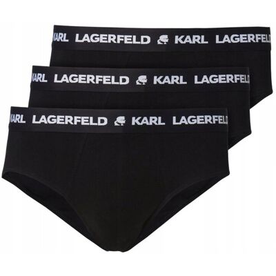 Slipy męskie Karl Lagerfeld A1M47152 czarny - M Slipy męskie Karl Lagerfeld A1M47152 czarny - M