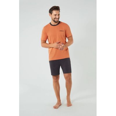 Italian Fashion Stefano piżama męska krótki rękaw, krótkie spodnie XXL Italian Fashion Stefano piżama męska krótki rękaw, krótkie spodnie XXL