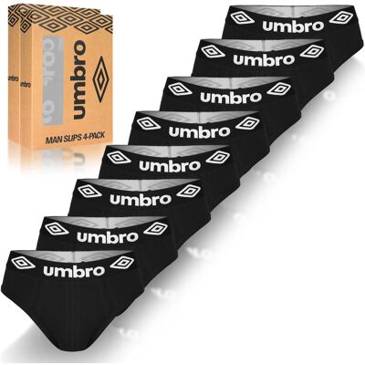 Umbro Slipy Majtki Męskie Bawełniane Zestaw 8 sztuk Rozmiar XXL Umbro Slipy Majtki Męskie Bawełniane Zestaw 8 sztuk Rozmiar XXL