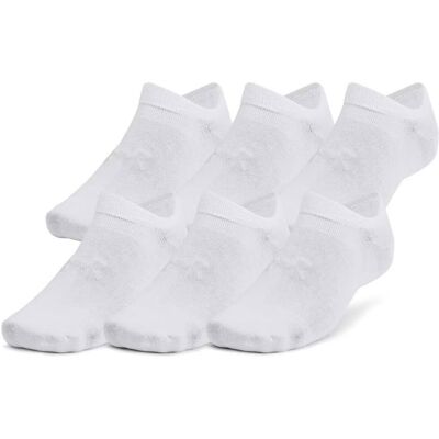 Under Armour Skarpetki Essential, Białe, 1382611-100, Rozmiar L, 6 szt. Under Armour Skarpetki Essential, Białe, 1382611-100, Rozmiar L, 6 szt.
