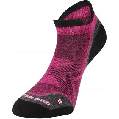 Alpine Pro Skarpety Trekkingowe Stopki Wełna Merino Werde Różowy R.43-46 Alpine Pro Skarpety Trekkingowe Stopki Wełna Merino Werde Różowy R.43-46