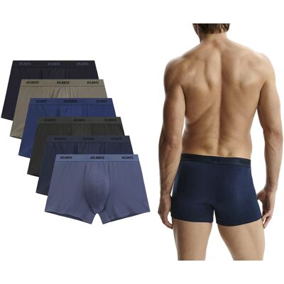 Atlantic Bokserki Męskie Klasyczne Bawełna 6smh-004 Mix Kolorów 6-Pack S Atlantic Bokserki Męskie Klasyczne Bawełna 6smh-004 Mix Kolorów 6-Pack S