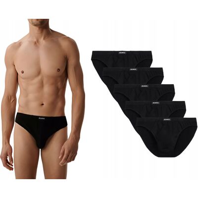 Atlantic Slipy Męskie Sportowe 100% Bawełna 5bmp-322-Cza 5-Pack M Atlantic Slipy Męskie Sportowe 100% Bawełna 5bmp-322-Cza 5-Pack M